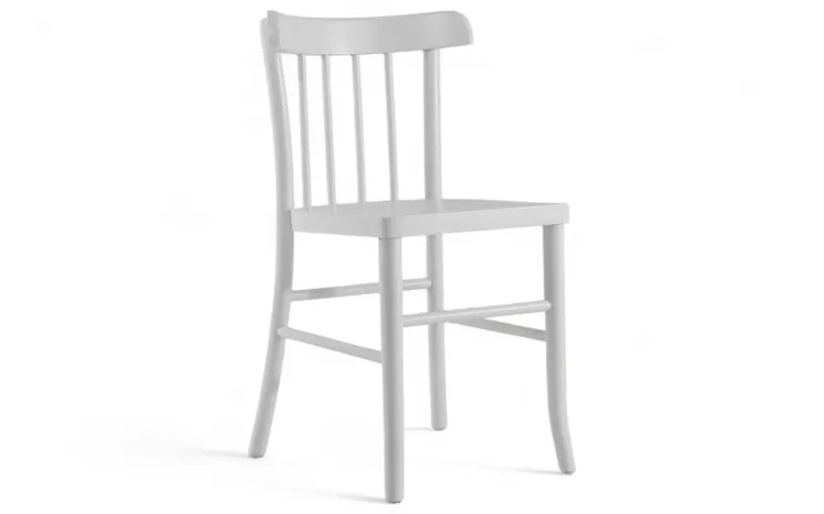 CADEIRA BRANCA PARA MESA DE JANTAR DOMINIQUE LAQUEADA BRANCO 39x44x79,5CM