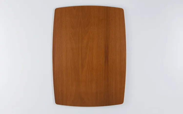 TAMPO RETANGULAR ORGÂNICO 110X80CM VERNIZ JATOBÁ